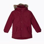 Parka Niño Bulldog Burdeo