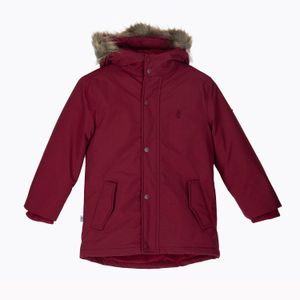 Parka Niño Bulldog Burdeo