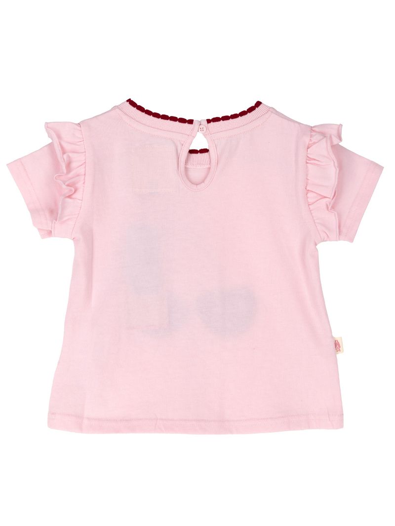 Polera Niña Guinda Rosado