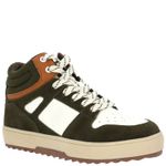 Zapatilla Cuero Niño Moslo Café