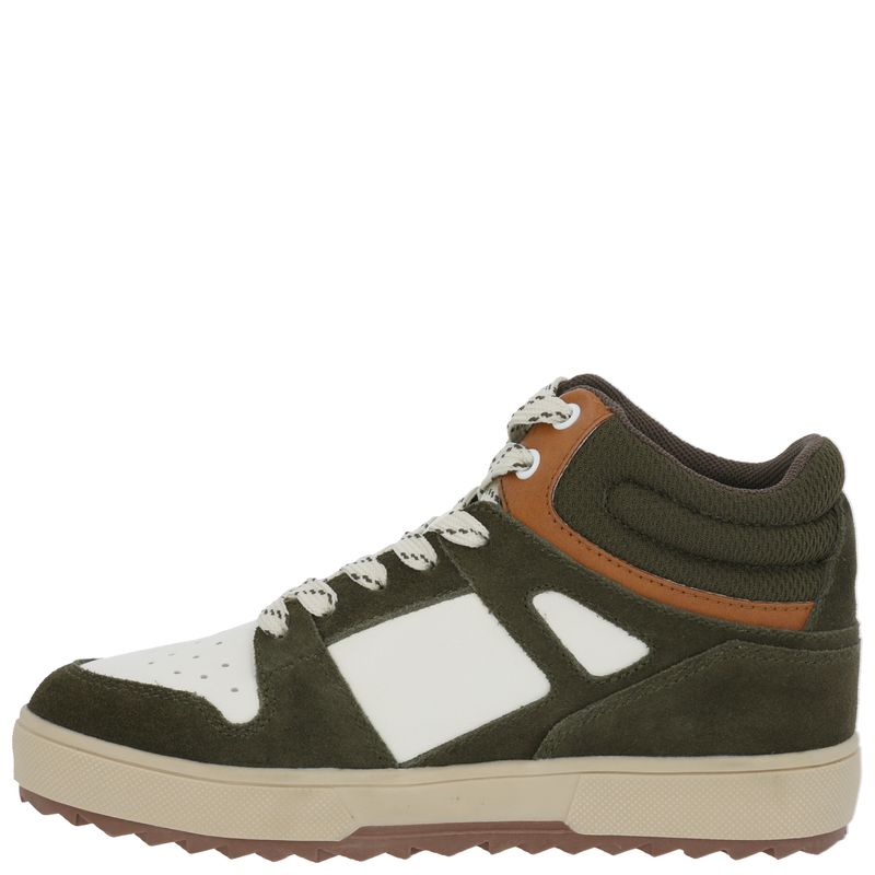 Zapatilla Cuero Niño Moslo Café