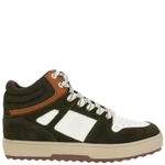 Zapatilla Cuero Niño Moslo Café