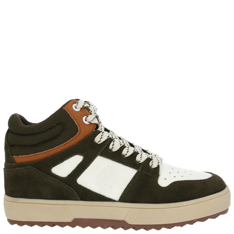 Zapatilla Cuero Niño Moslo Café