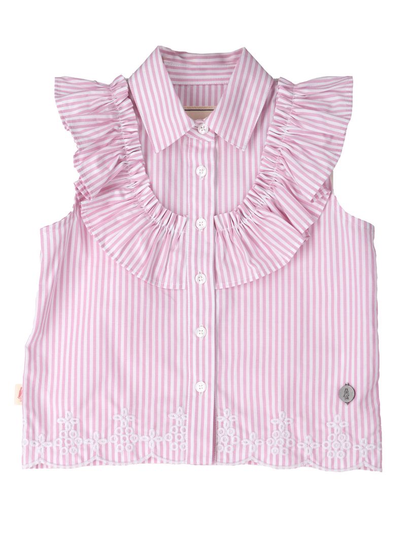 Blusa Niña Elisa Rosado