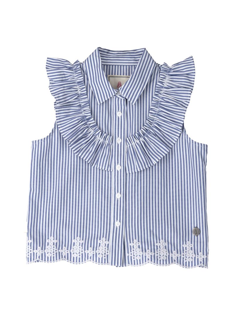 Blusa Niña Elisa Azul