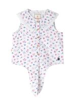 Blusa Niña Mariposa Blanco