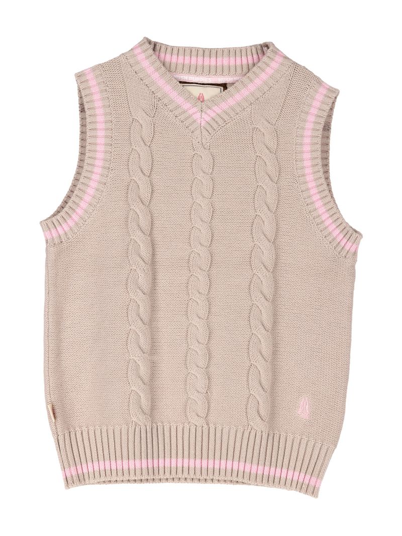 Chaleco Niña Rocio Beige