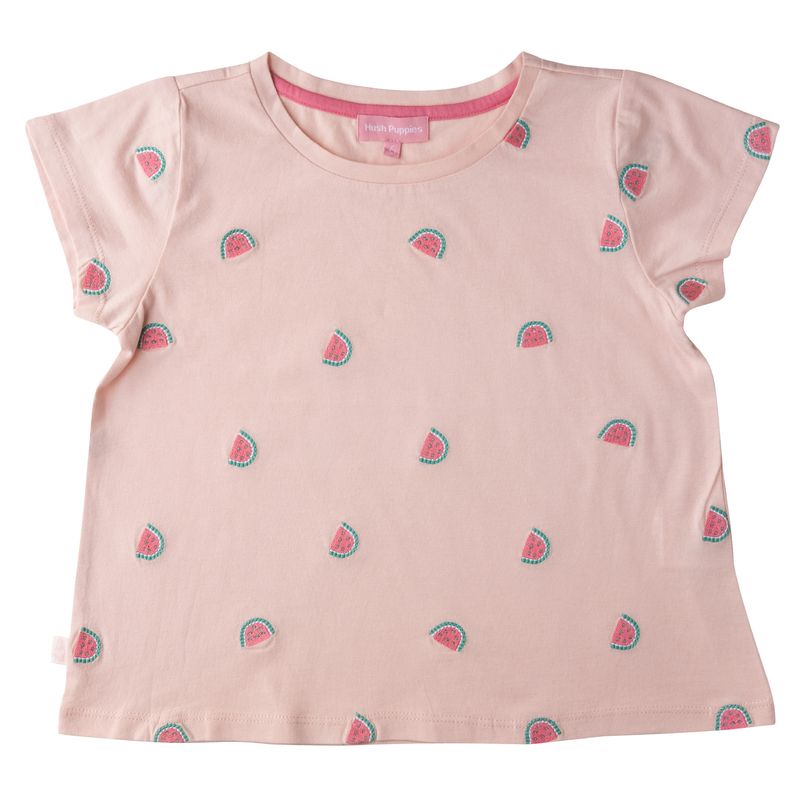 Polera Niña Algodón Limón