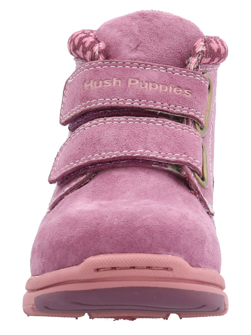 Botín Cuero Niña New Villa  Morado