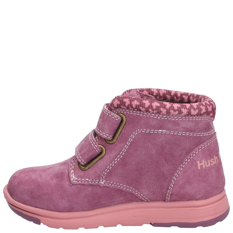 Botín Cuero Niña New Villa  Morado