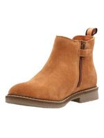 Botín Cuero Niño Damon Café