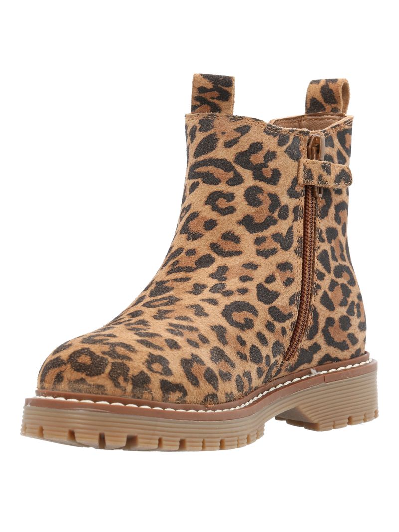 Botín Cuero Niña Prentis Multicolor