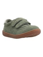 Zapatilla Cuero Niño Clara-K Verde