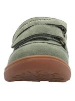 Zapatilla Cuero Niño Clara-K Verde