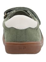 Zapatilla Cuero Niño Clara-K Verde