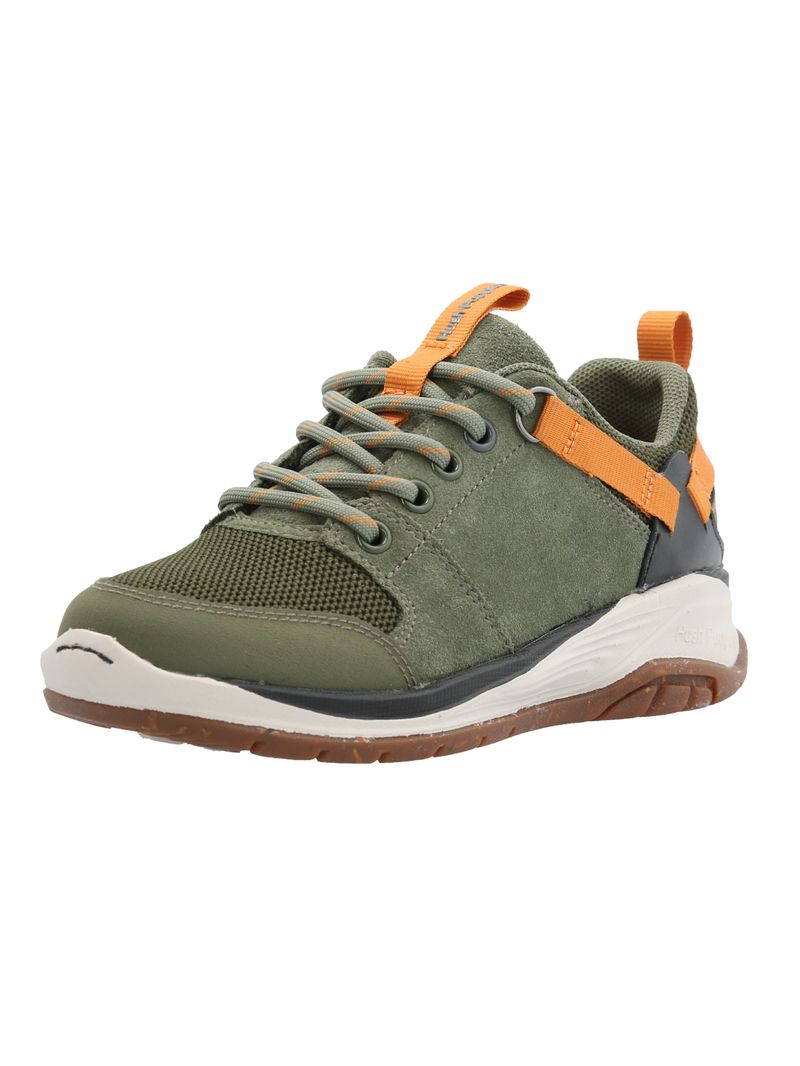 Zapatilla Cuero Niño Moveland Verde