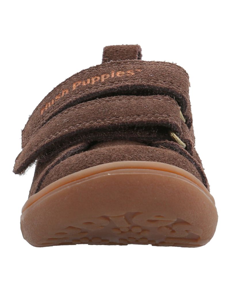 Zapatilla Cuero Niño Hobart Café