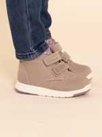 Botín Cuero Niña New Villa Café