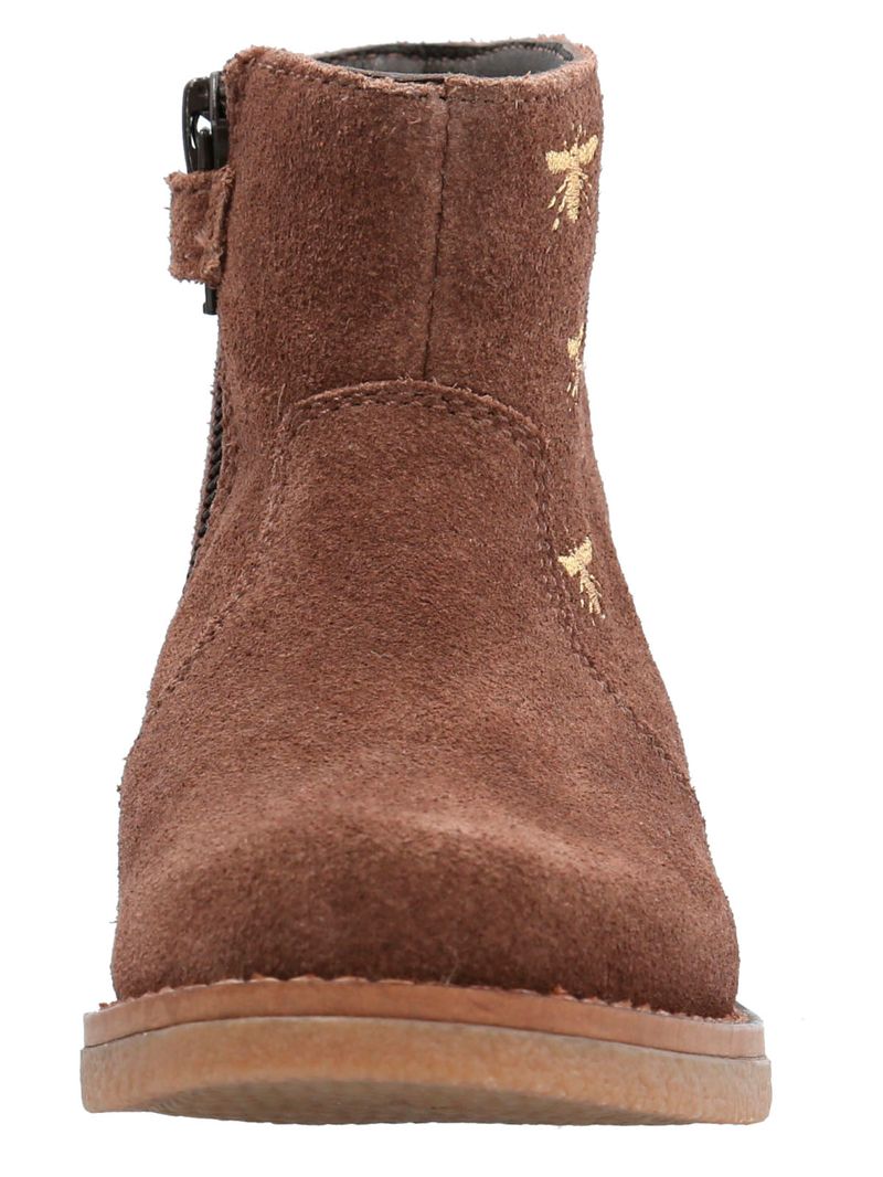 Botín Gamuza Niña Holland Café