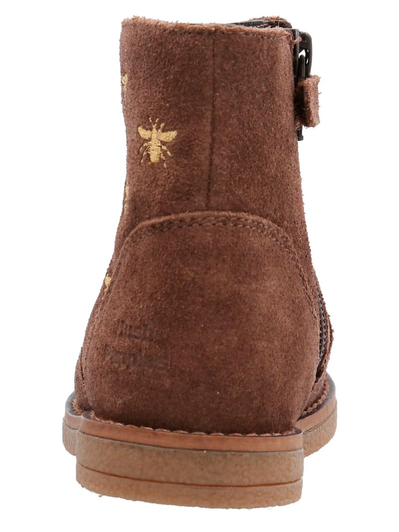 Botín Gamuza Niña Holland Café