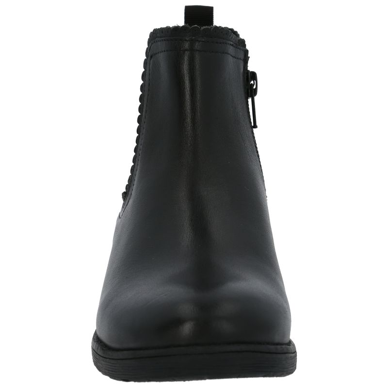 Botín Cuero Niña Asmara Negro