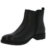 Botín Cuero Niña Asmara Negro