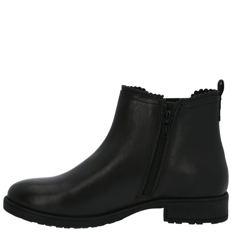 Botín Cuero Niña Asmara Negro