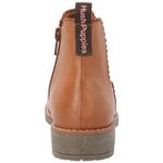 Botín Cuero Niña Asmara  Café