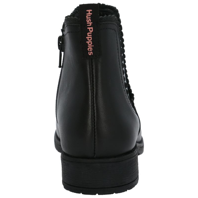 Botín Cuero Niña Asmara Negro