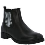 Botín Cuero Niña Asmara Negro