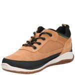 Zapatilla Cuero Niño Birke Café