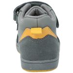 Botín Cuero Niño Broke  Gris