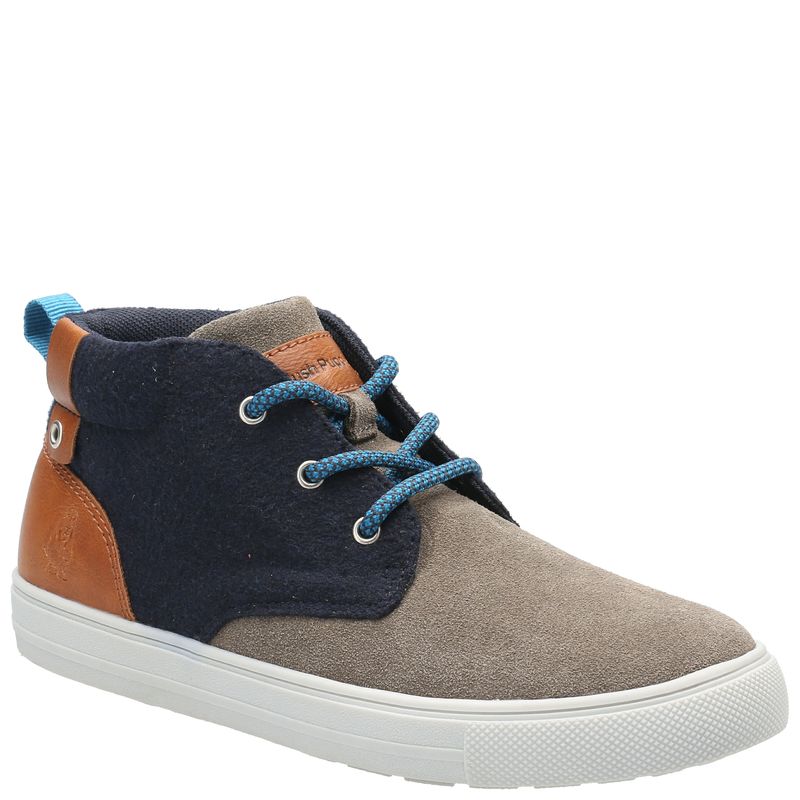 Botín Cuero Niño Connor-K Café