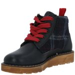 Botín Cuero Niño Fallbroke  Azul