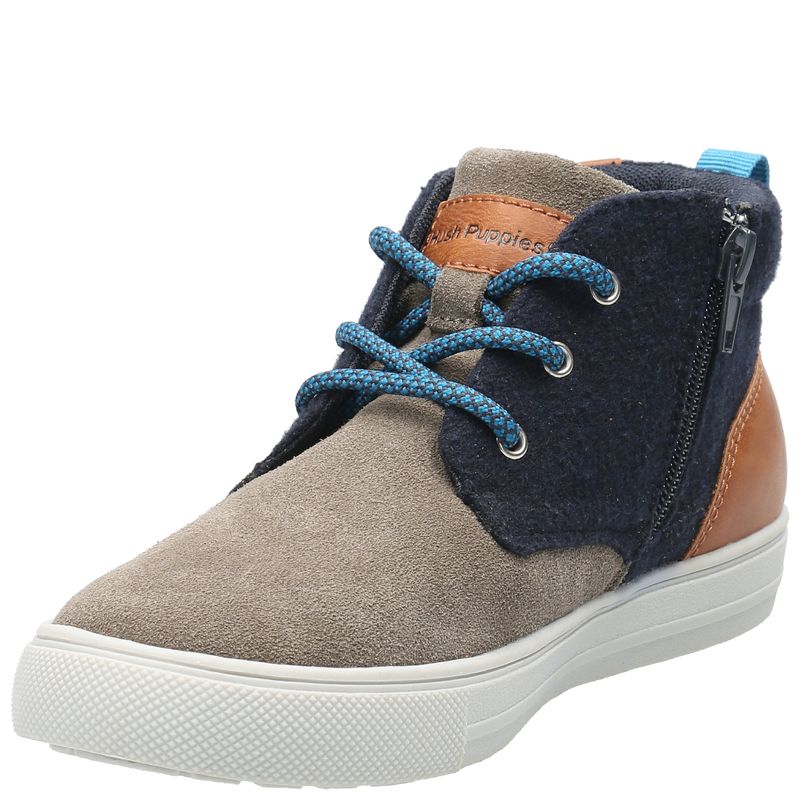 Botín Cuero Niño Connor-K Café