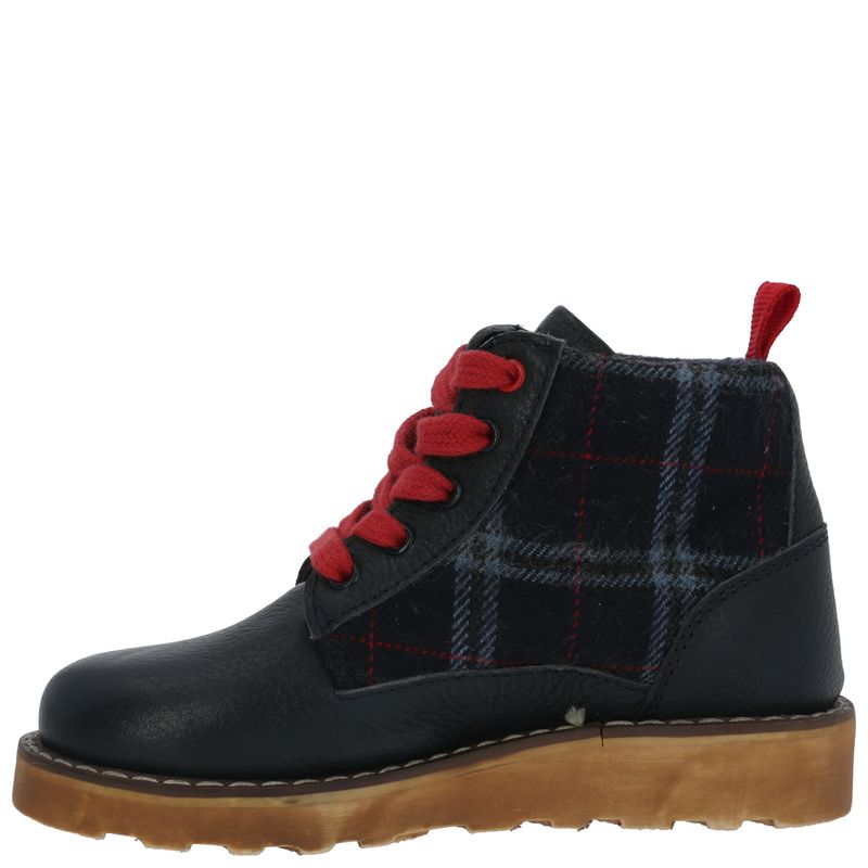 Botín Cuero Niño Fallbroke  Azul