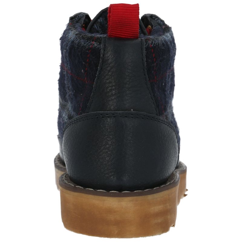 Botín Cuero Niño Fallbroke  Azul