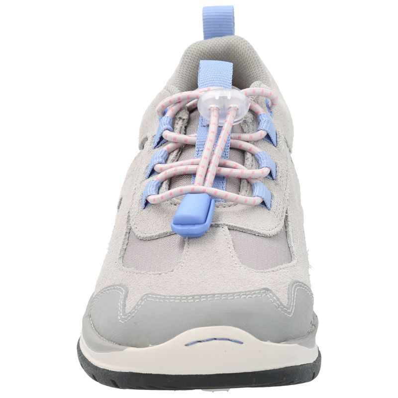 Zapatilla Cuero Niña Fastland  Gris