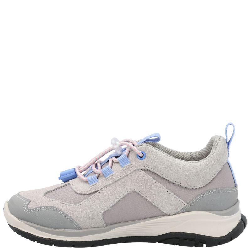 Zapatilla Cuero Niña Fastland  Gris