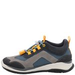 Zapatilla Cuero Niño Fastland Azul