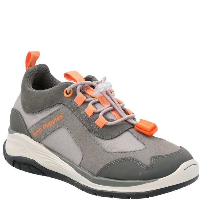 Zapatilla Cuero Niño Fastland  Café