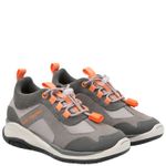 Zapatilla Cuero Niño Fastland  Café