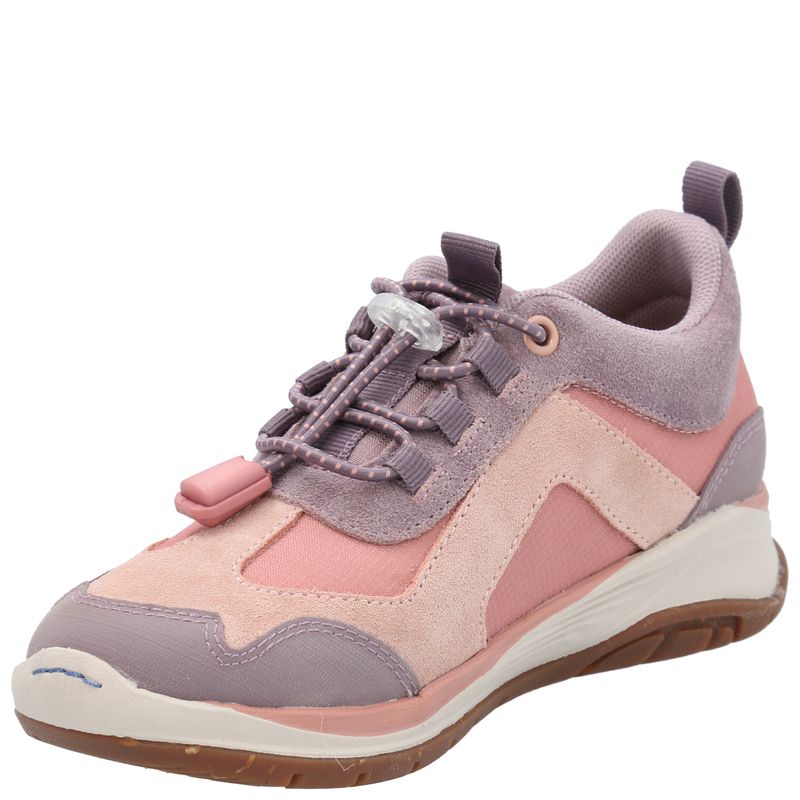 Zapatilla Cuero Niña Fastland  Rosado