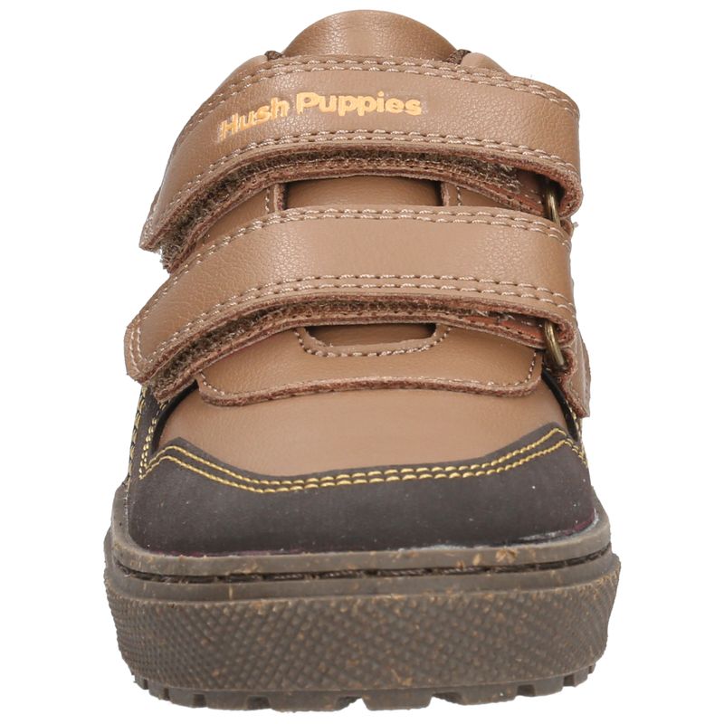 Zapatilla Cuero Niño Jets  Café