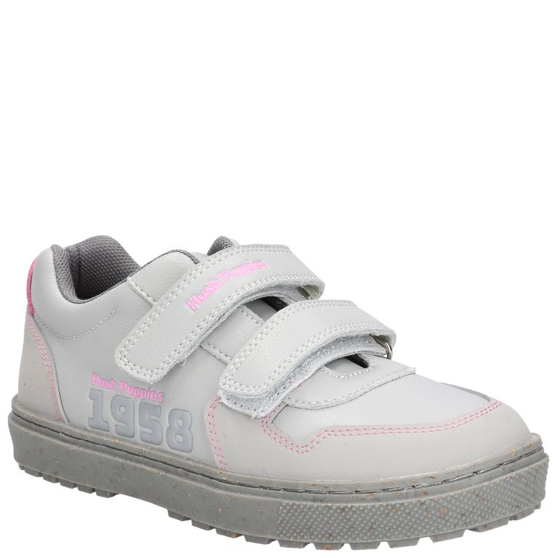 Zapatilla Cuero Niña Jets  Gris