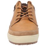 Zapatilla Cuero Niño Slalom Low Café