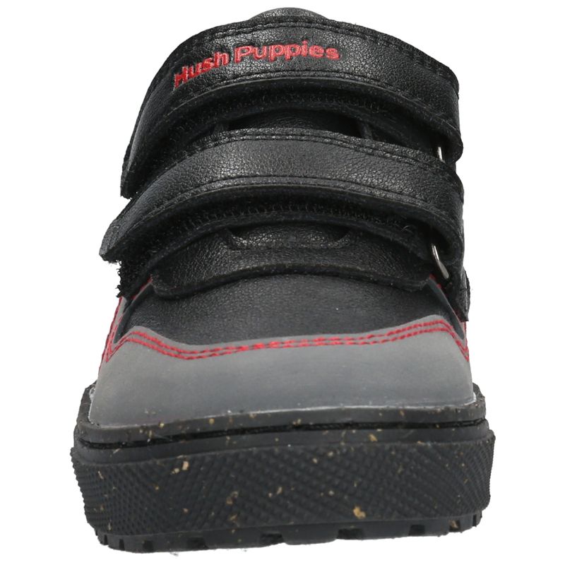 Zapatilla Cuero Niño Jets  Negra