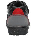 Zapatilla Cuero Niño Jets  Negra