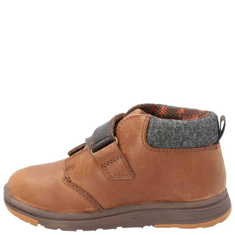 Botín Cuero Niño Runney Café