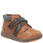 Botín Cuero Niño Runney Café